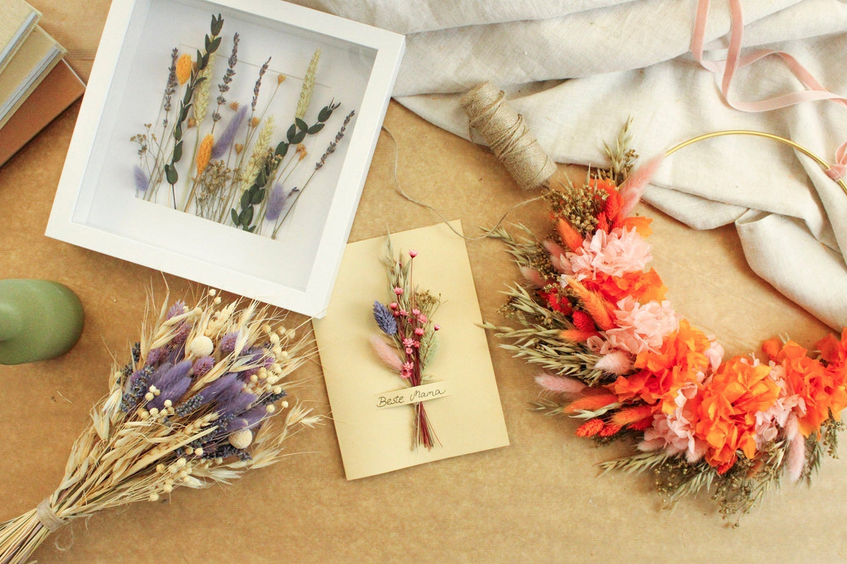 Muttertagsgeschenk selber machen – Fünf kreative Ideen mit Trockenblumen