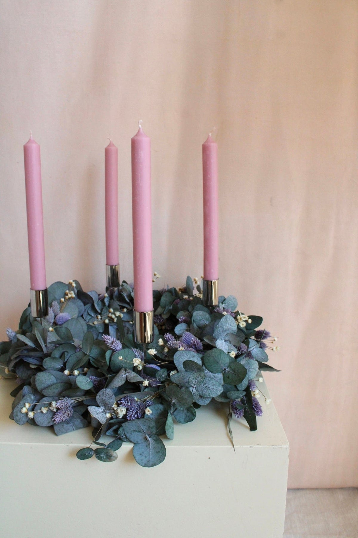 Stabkerzen Rosa Pink für Adventskranz Ø2,2cm