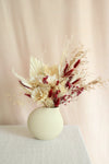Vasenglück Sets Set aus Trockenblumenstrauß & Vase - Boho Romance