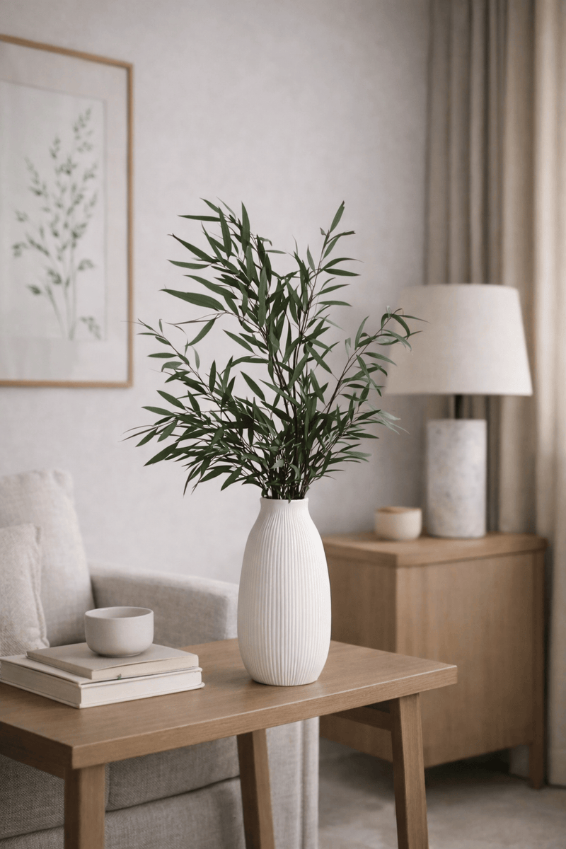 Vasenglück Trockenblumen Eukalyptus Nicoli konserviert | Grün