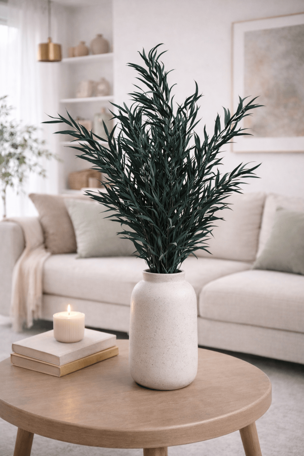 Vasenglück Trockenblumen Eukalyptus Nicoli konserviert | Grün