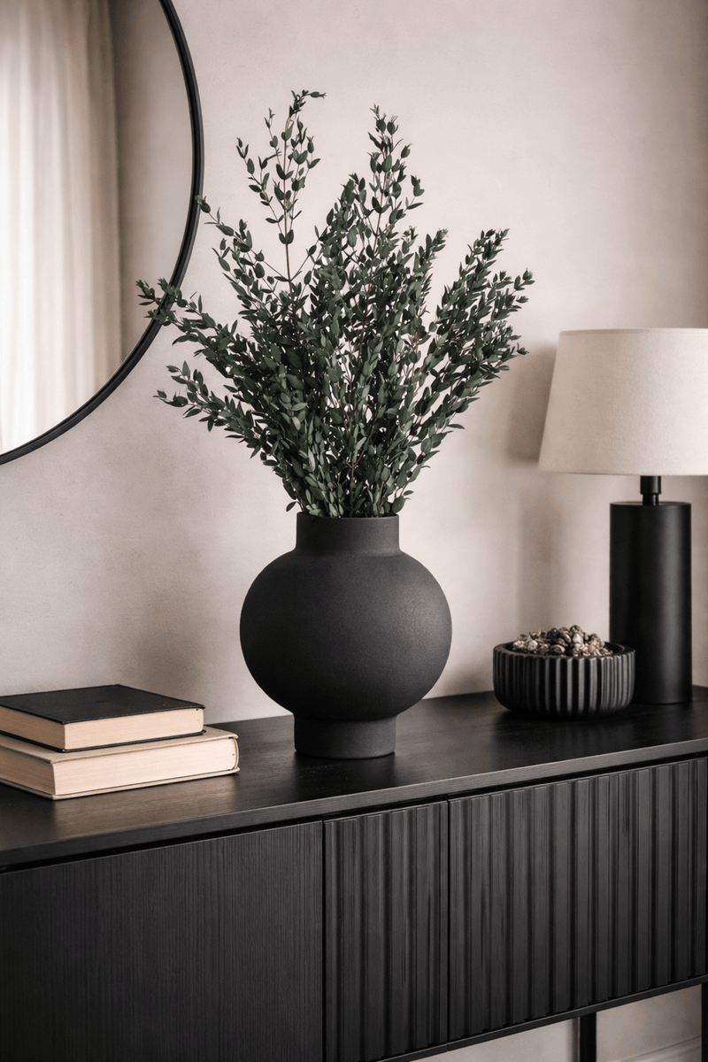 Vasenglück Trockenblumen Eukalyptus Parvi konserviert | Grün