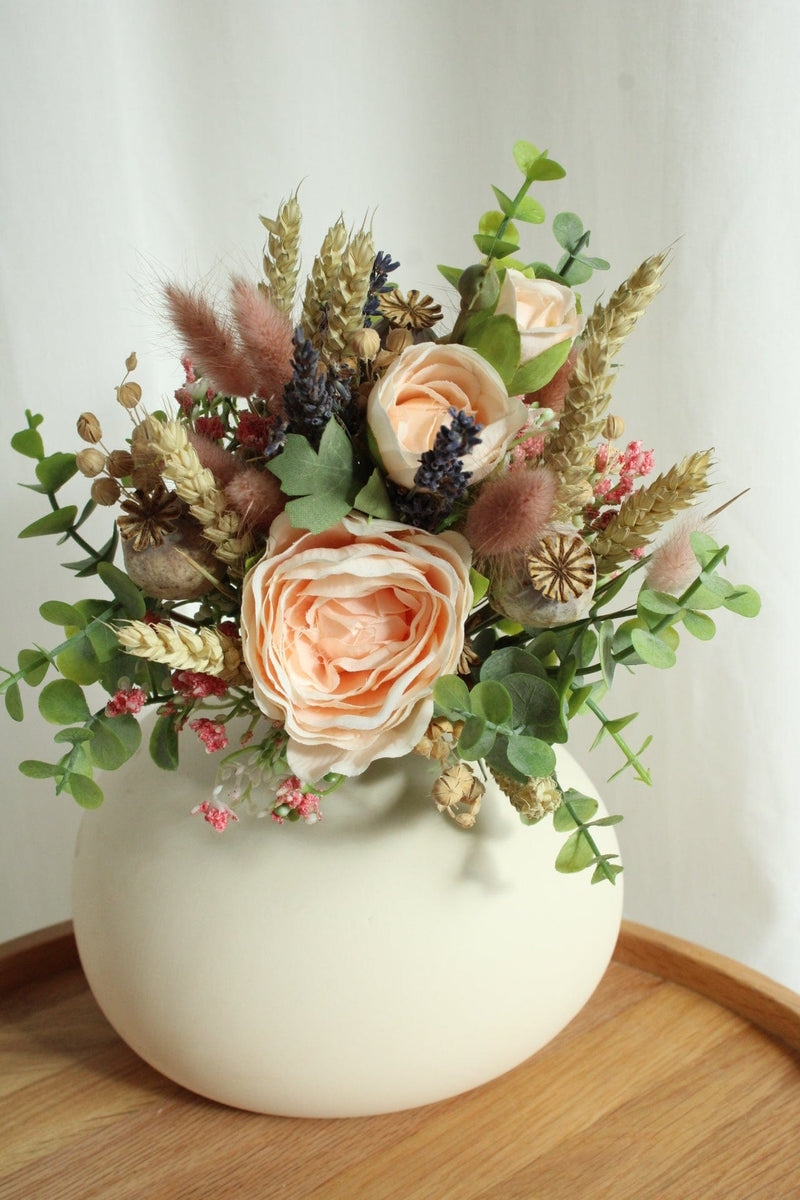 Vasenglück Trockenblumen Strauss "Trockenblumen & Kunstbumen" mit Lavendel und Rosen