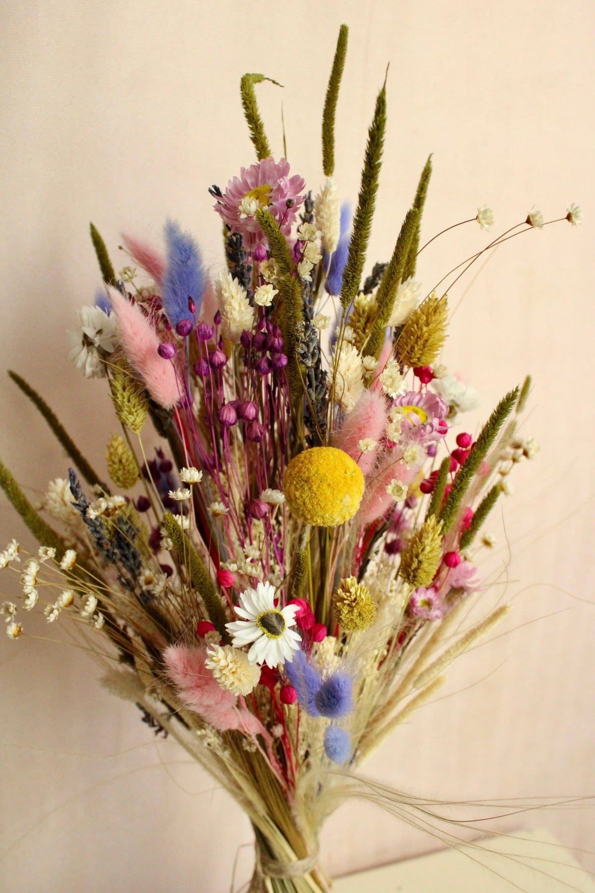 Vasenglück Trockenblumen Trockenblumenstrauss „No. 123“ mit bunten Wiesenblumen