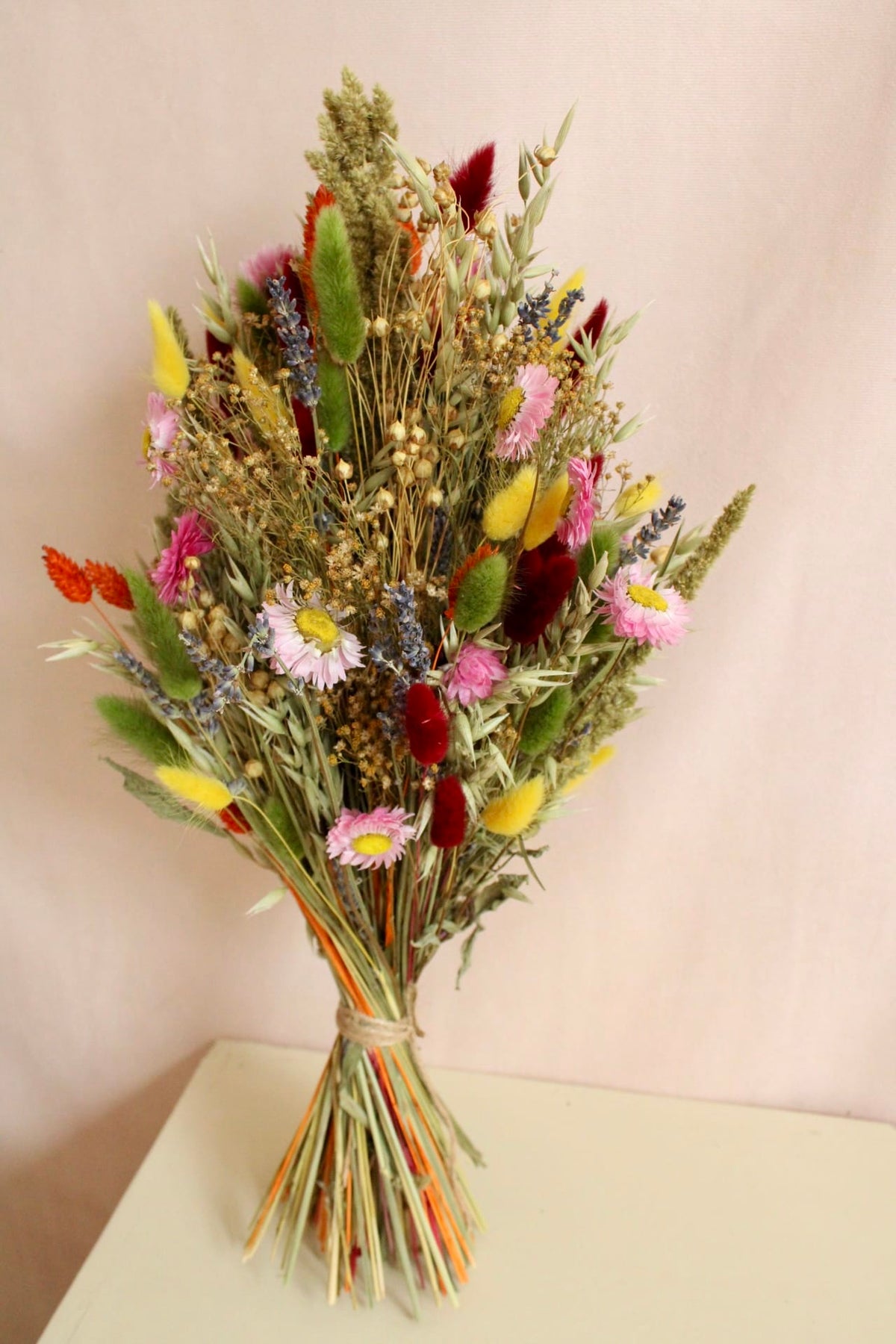 Vasenglück Trockenblumen Trockenblumenstrauss „No. 154“ bunter Wildblumenstrauß
