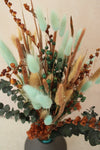 Vasenglück Trockenblumen Trockenblumenstrauß „No. 3“ mit Eukalyptus und Lagurus