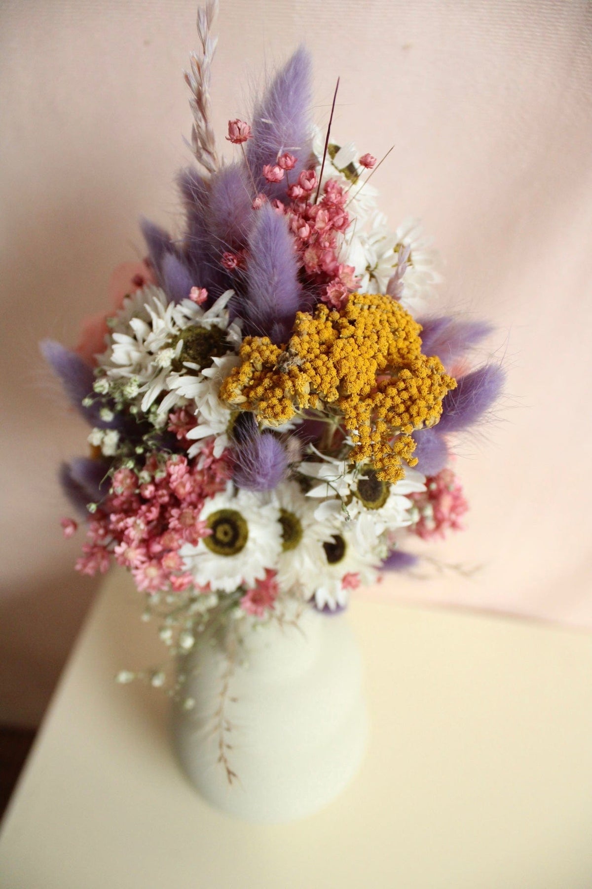 Vasenglück Trockenblumen Trockenblumenstrauss „No. 69“ mit Hortensien & Schleierkraut