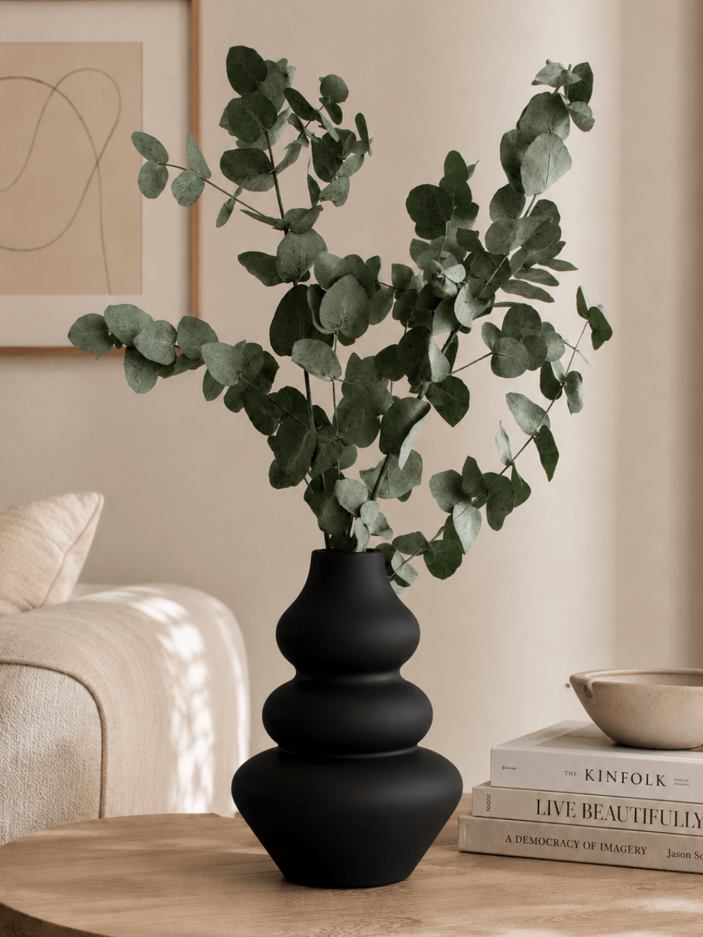 Vasenglück Vase Vase | Suna | Schwarz