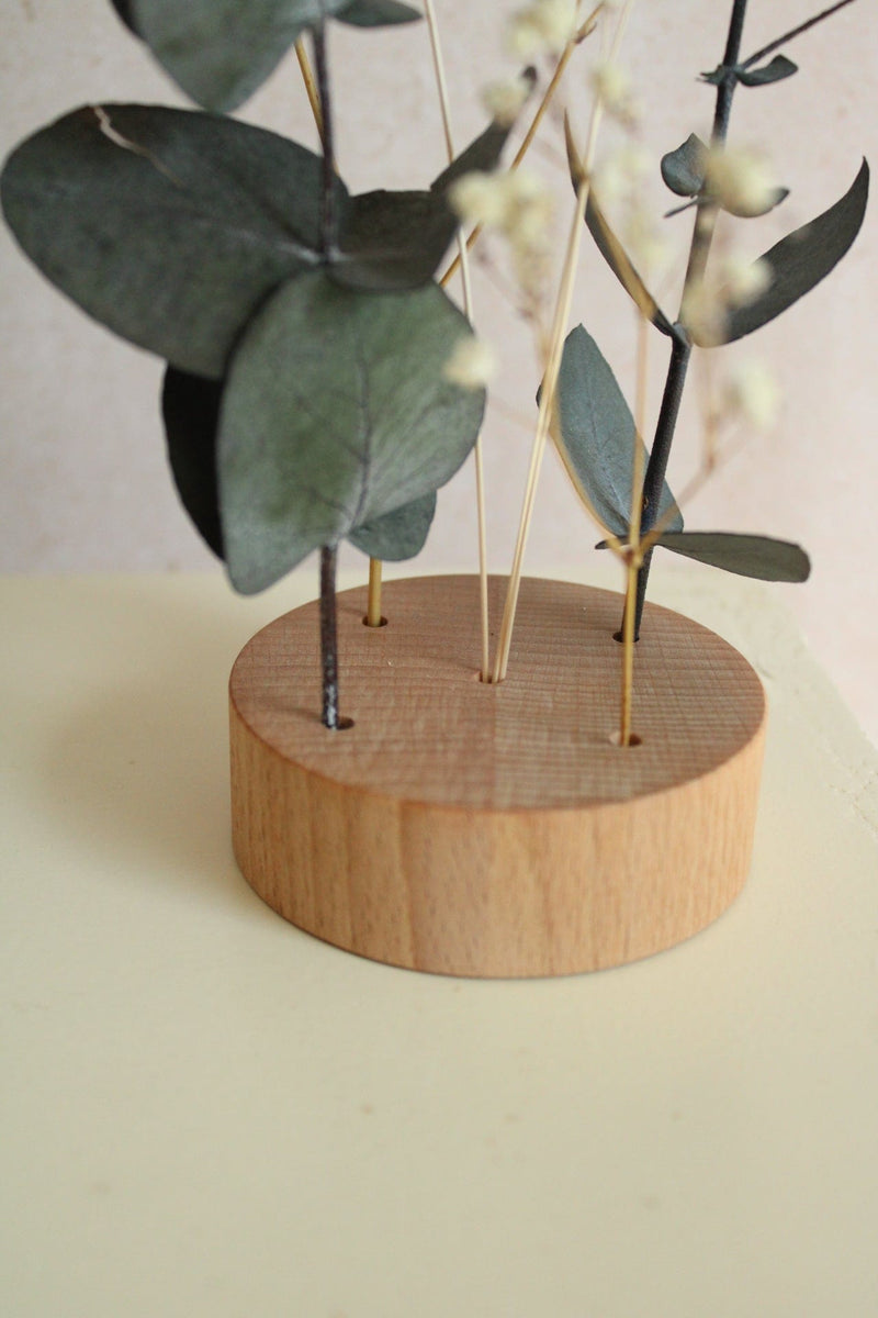 Flowerboard „Pure" | Rund | Buche Christian Ohlendorf Design Studio