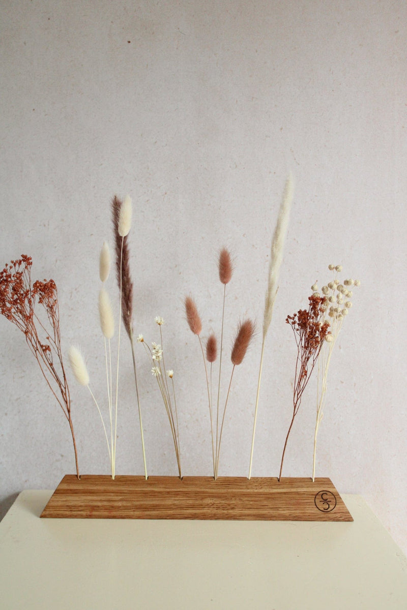 Flowerboard „Warm Cognac" | Dreieck | Eiche Christian Ohlendorf Design Studio