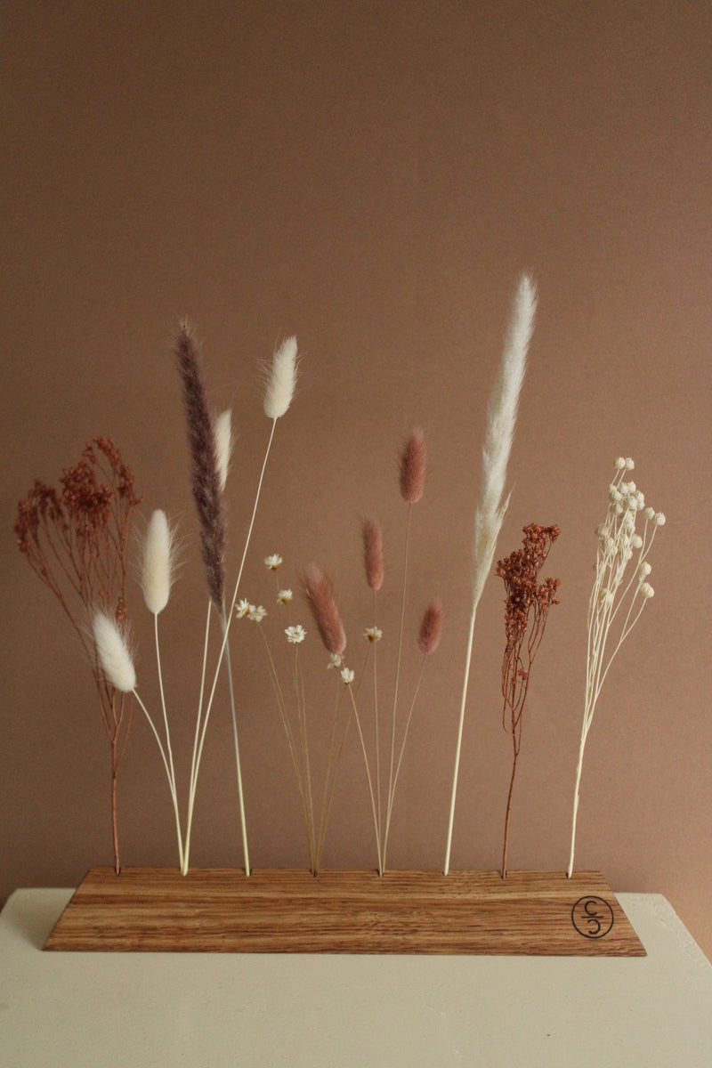Flowerboard „Warm Cognac" | Dreieck | Eiche Christian Ohlendorf Design Studio