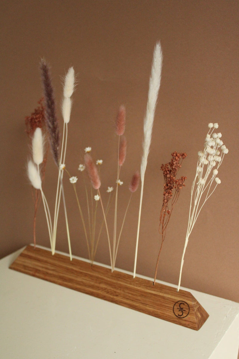 Flowerboard „Warm Cognac" | Dreieck | Eiche Christian Ohlendorf Design Studio