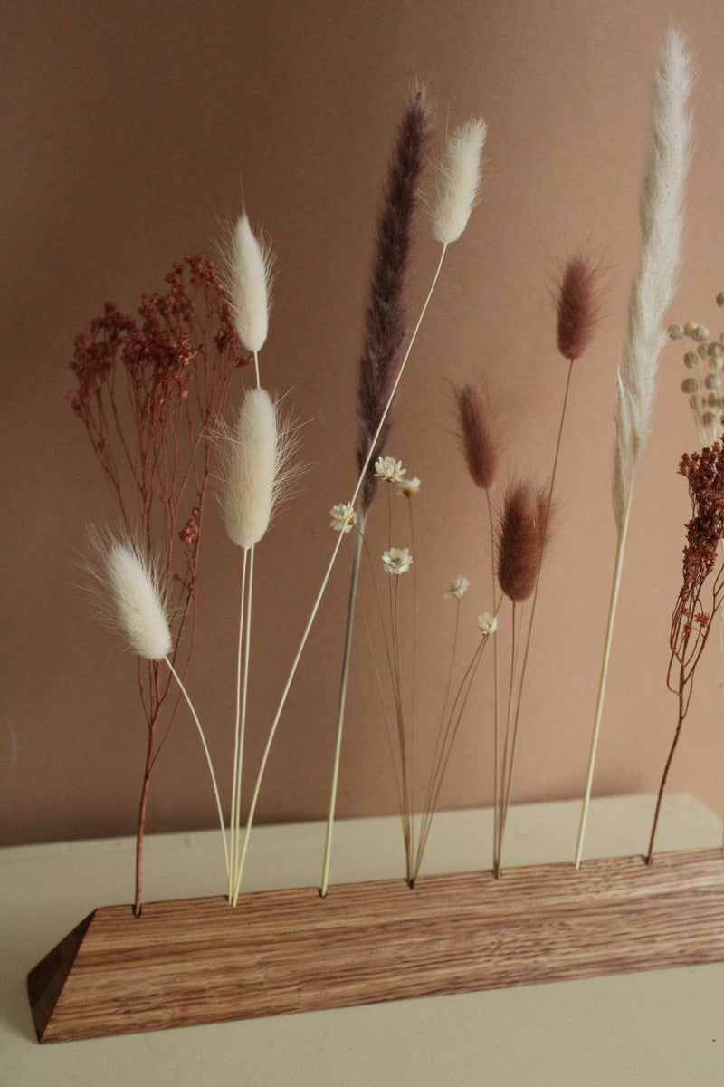 Flowerboard „Warm Cognac" | Dreieck | Eiche Christian Ohlendorf Design Studio