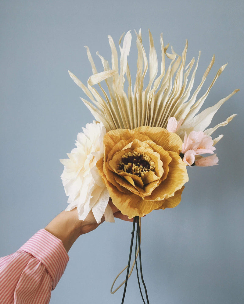 Papierblumen und Kreppblumen - Riesige Auswahl