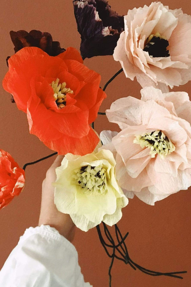 Papierblumen und Kreppblumen - Riesige Auswahl