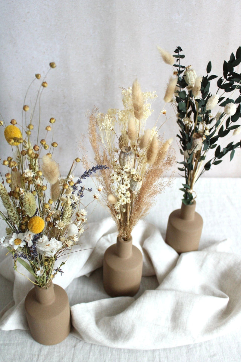 Kleiner Trockenblumenstrauß | Verschiedene Styles Vasenglück