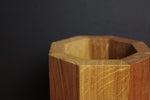 Holzvase "Ecki" | Verschiedene Farben | Eiche Christian Ohlendorf Design Studio