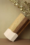 Holzvase "Ecki" | Verschiedene Farben | Eiche Christian Ohlendorf Design Studio