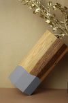 Holzvase "Ecki" | Verschiedene Farben | Eiche Christian Ohlendorf Design Studio