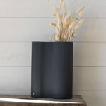 Vase | Bunn | Dunkelgrau | B-Ware Storefactory