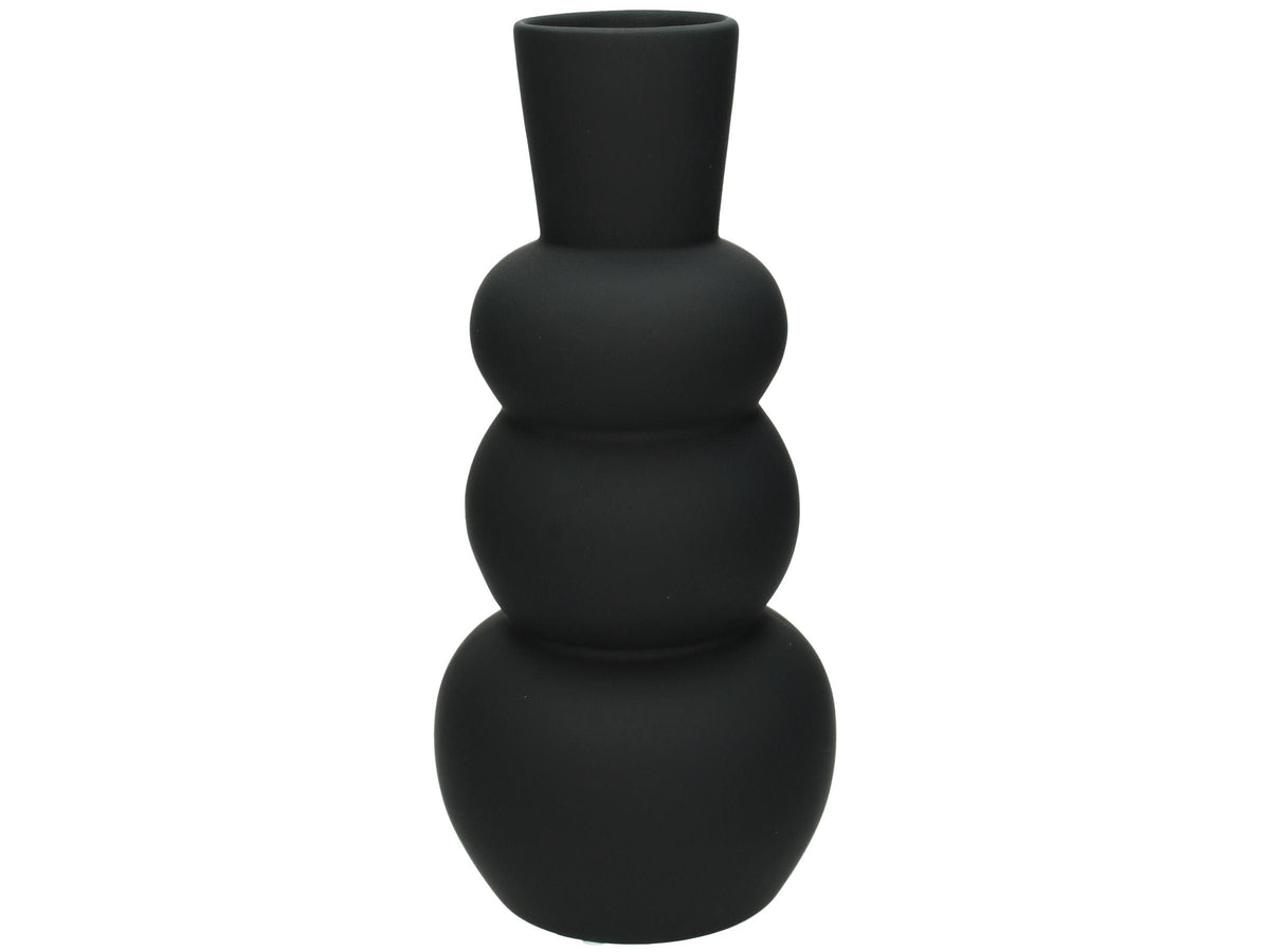 Vase | Curvy Elegance XL | Schwarz Vasenglück