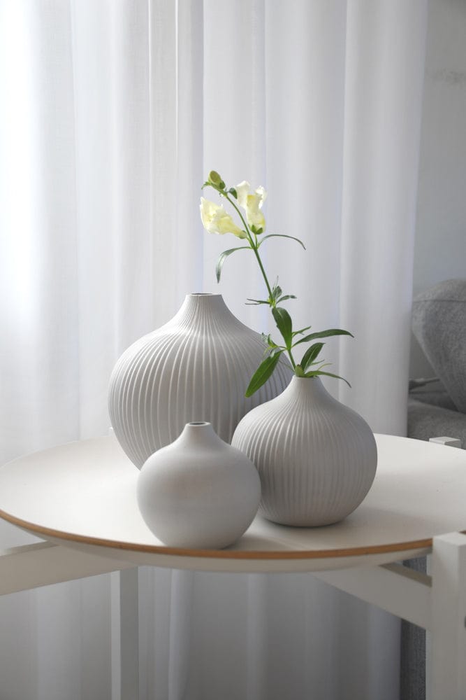 Vase | Fröbacken | Klein | Hellgrau Storefactory