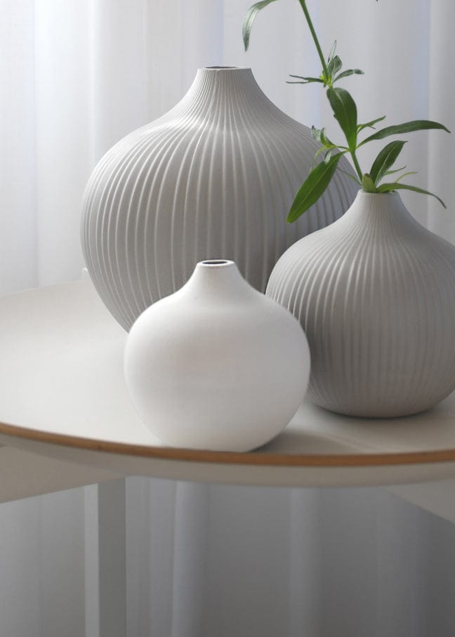 Vase | Fröbacken | Medium | Hellgrau Storefactory