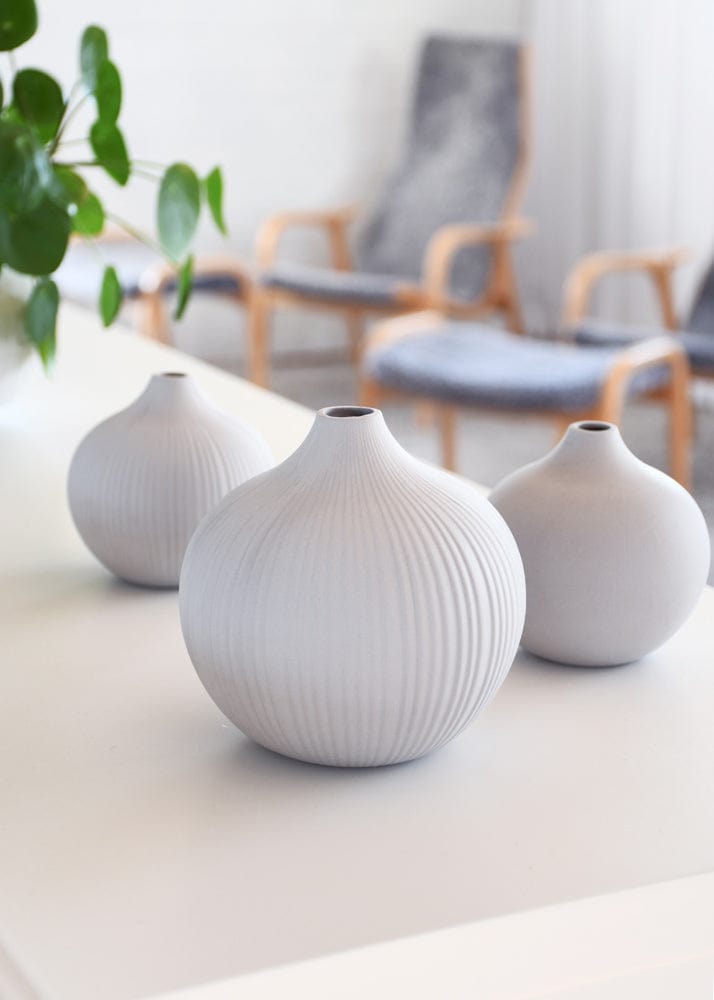 Vase | Fröbacken | Medium | Hellgrau Storefactory