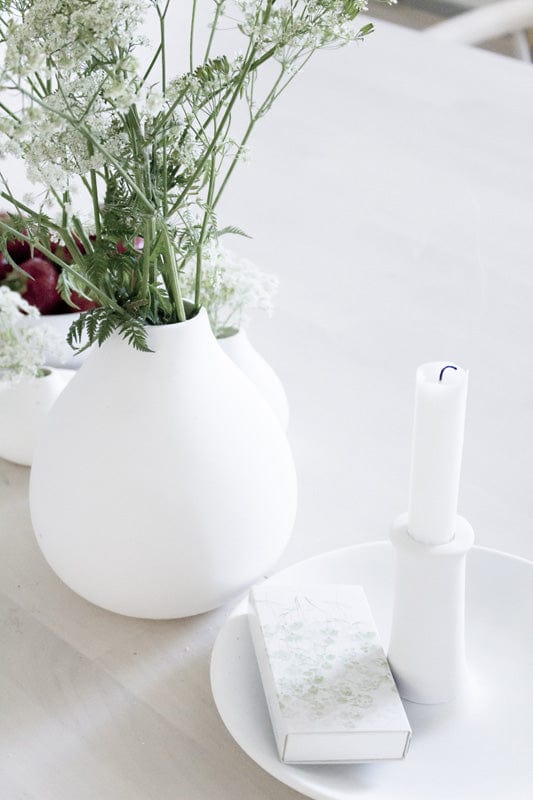 Storefactory Vase Vase | Källa Hoch | Weiß