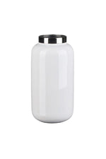 Vase | Saigon "XS" | Weiß/Silber GIFTCOMPANY