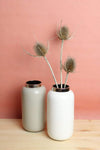 Vase | Saigon "XS" | Weiß/Silber GIFTCOMPANY