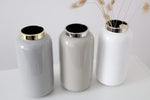 Vase | Saigon "XS" | Weiß/Silber GIFTCOMPANY