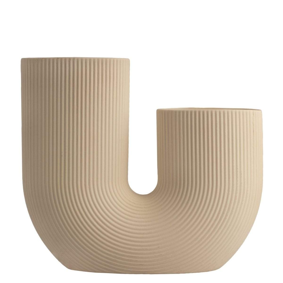 Vase | Stråvalla | Beige Storefactory