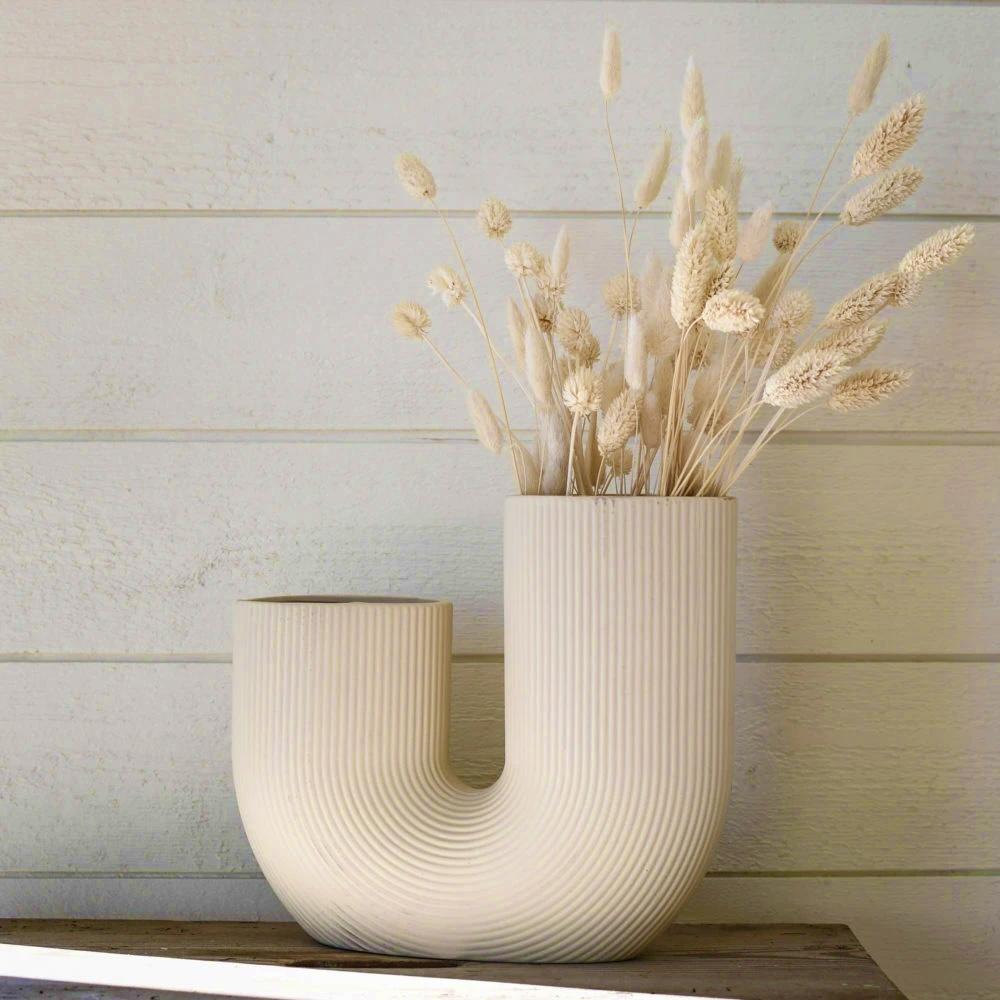 Vase | Stråvalla | Beige Storefactory