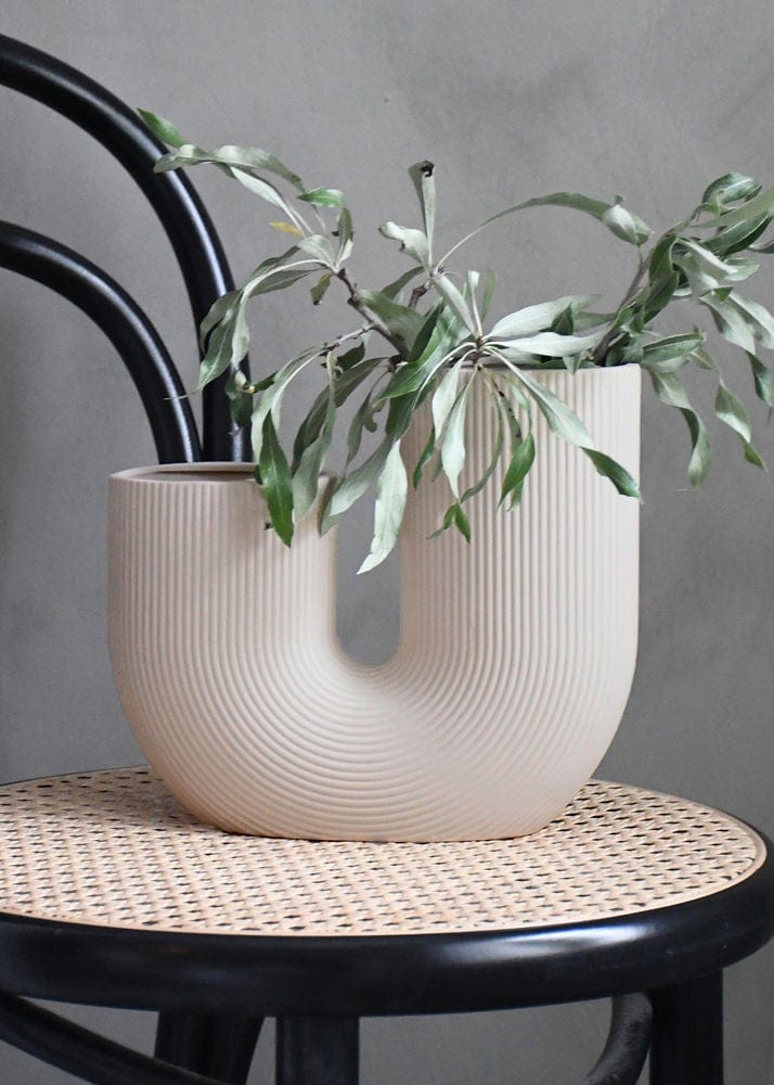 Vase | Stråvalla | Beige Storefactory