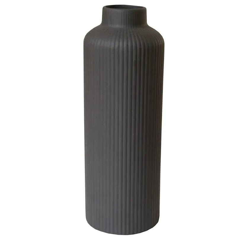 Vase | Vince | Dunkelgrau Vasenglück
